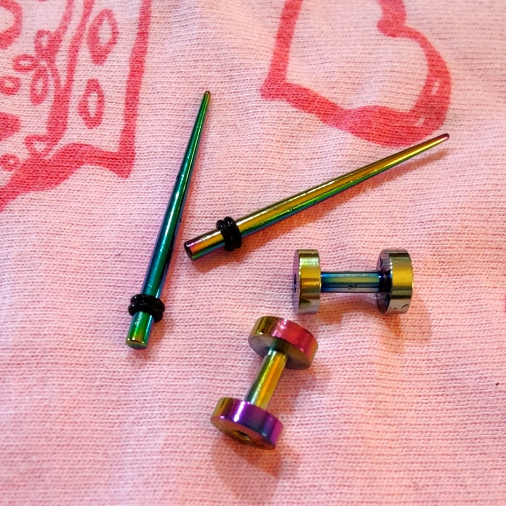 2 sets of Oil Slick 12G Gauges